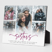 Script Sisters 5 Foto-Collage-Andenken-Geschenk Fotoplatte (Seite)