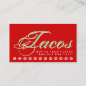 Script TACOS Kundenbindungskarte Treuekarte (Vorderseite)