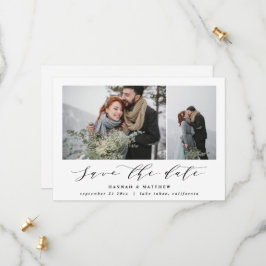 Script text Foto Save The Date