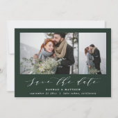 Script text Foto Save The Date (Vorderseite)