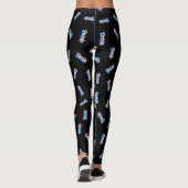 Script Transgender Pride Leggings (Rückseite)