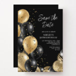 Script Typografie Gold Black 50. Geburtstag Einladung<br><div class="desc">Erstellen Sie Ihre eigene Script Typografie Gold Black 50. Geburtstag Einladung! Personalisieren Sie dieses Design mit Ihrem eigenen Text. Sie können dieses Design weiter anpassen,  indem Sie auf Wunsch die Schaltfläche "Details bearbeiten" auswählen.</div>