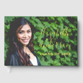 Script Typografy Abschluss Gästebuch (Vorderseite)