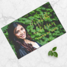 Script Typografy Abschluss Gästebuch