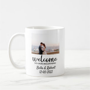 Script Wedding Welcome Sign Foam Board Kaffeetasse