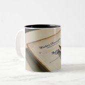 Script Your Day: Prescription Pad and Pen Tasse (Vorderseite Links)