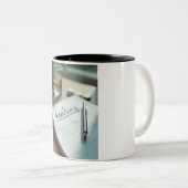 Script Your Day: Prescription Pad and Pen Tasse (VorderseiteRechts)