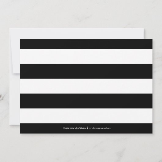 Scripte Beauty Save the Date Card (Rückseite)