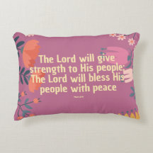 Scripting Accent Pillow