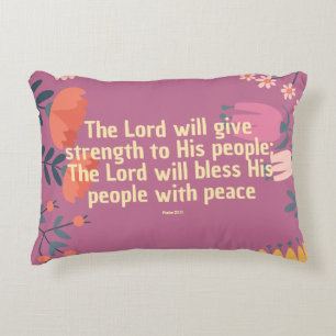 Scripting Accent Pillow Dekokissen