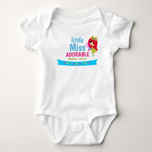 Scripting Baby Jersey Bodysuit Strampler (Vorderseite)