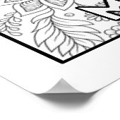 Scripting Color Me Hübsch Poster (Ecke)