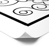 Scripting Color Me Hübsch Poster (Ecke)