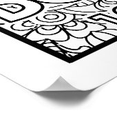 Scripting Color Me Hübsch Poster (Ecke)