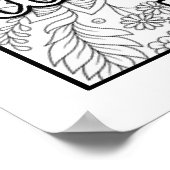 Scripting Color Me Hübsch Poster (Ecke)