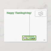 Scripting danke ~ POSTCARD Feiertagspostkarte (Rückseite)