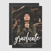 Scripting-Foto-Abschluss Magneteinladung (Vorne/Hinten)