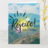 Scripting Ostergrüßkarte Karte (Gelbe Blume)