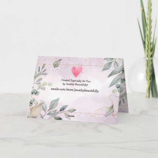 Scripting Ostergrüßkarte Karte (Rückseite)