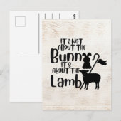 Scripting Osterpost Card Postkarte (Vorne/Hinten)