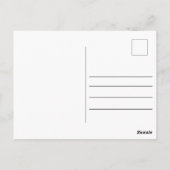 Scripting Osterpost Card Postkarte (Rückseite)