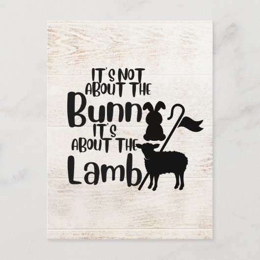 Scripting Osterpost Card Postkarte (Vorderseite)