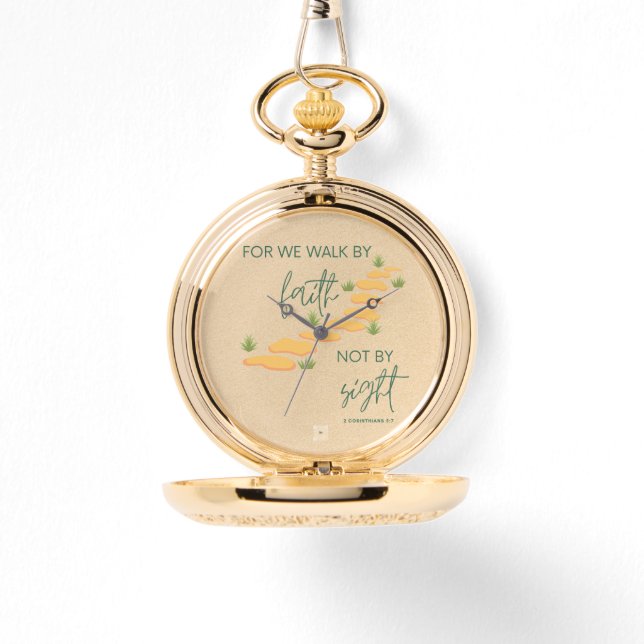 Scripting Pocket Watch Armbanduhr (Vorderseite)