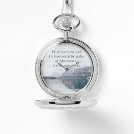 Scripting Pocket Watch Armbanduhr