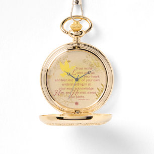 Scripting Pocket Watch Armbanduhr