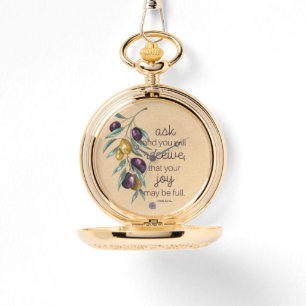 Scripting Pocket Watch Armbanduhr