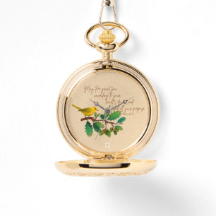 Scripting Pocket Watch Armbanduhr