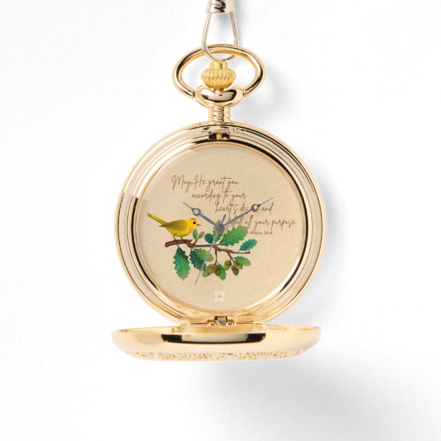 Scripting Pocket Watch Armbanduhr (Vorderseite)