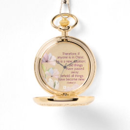 Scripting Pocket Watch Armbanduhr