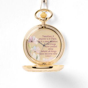 Scripting Pocket Watch Armbanduhr