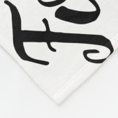 Scripting Verse Personalisiert Baby Fleece Blanket (Ecke)