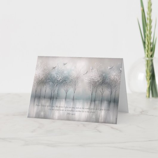 Scripting Verses, Ermutigung Danke Karte (Vorderseite)