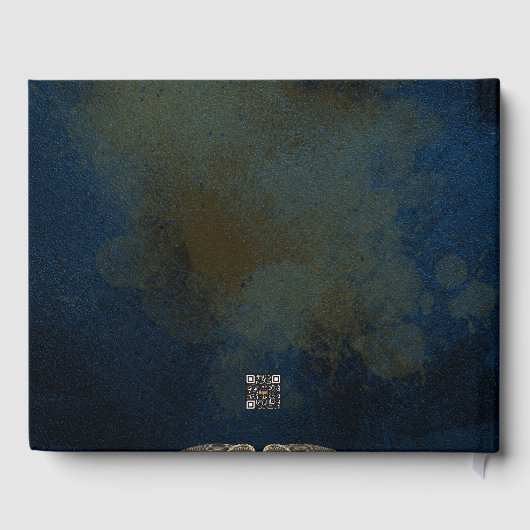 Scripting Wedding Guestbook Gästebuch (Rückseite)