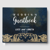 Scripting Wedding Guestbook Gästebuch (Vorderseite)