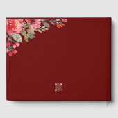 Scripting Wedding Guestbook Gästebuch (Rückseite)