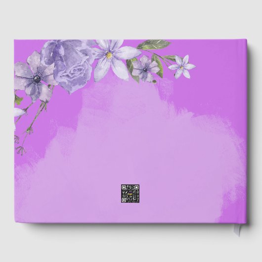 Scripting Wedding Guestbook Gästebuch (Rückseite)