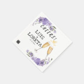 Scripting Wedding Napkins Serviette (Ecke)