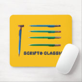 Scripto Classic Feinminenstifte Mousepad (Mit Mouse)