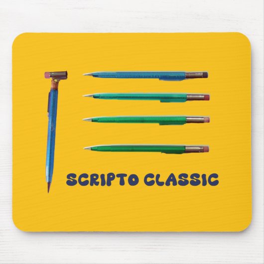 Scripto Classic Feinminenstifte Mousepad (Vorne)
