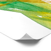 Scripture 1 John 4:16 God is Love Religious Flower Poster (Ecke)