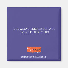 Scripture Affirmation Magnet für Küchen Kühlschran