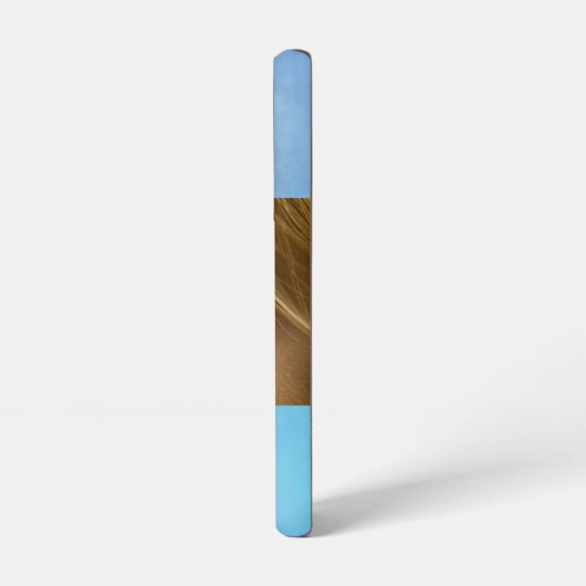 Scripture Blue Sky Calvary Crosses Gold Dove Samsung Galaxy Hülle (Linke Seite)