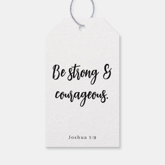 Scripture Centerpiece Decoration Graduation Party Geschenkanhänger (Rückseite)