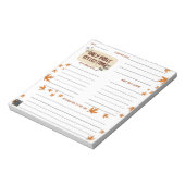 Scripture Daily Reflection Notepad White Notizblock (Rotiert)