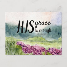 Scripture Greeting Post Card