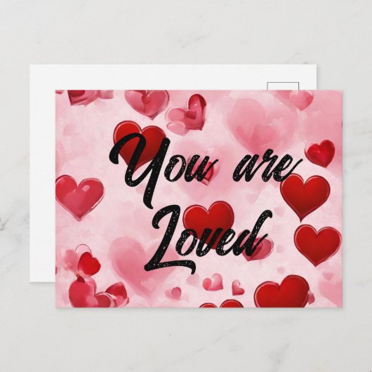 Scripture Grußkarte Sie lieben Postkarte (Vorne/Hinten)